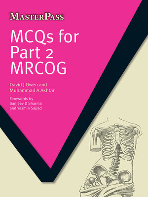 cover image of MCQS for Part 2 MRCOG